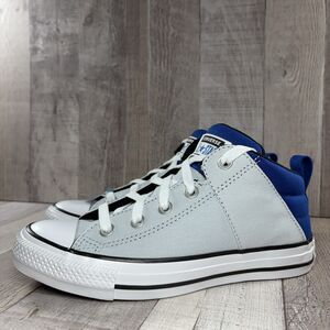 Converse Chuck Taylor All Star Axel Big Kids Size 4 Mid Skate Sneaker Shoes Blue